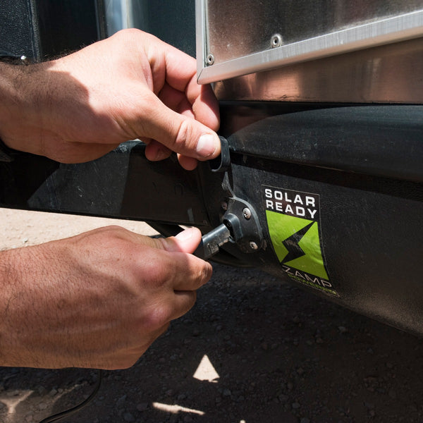 AirStream Trailers Feature Quality Zamp Solar Panels