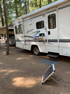 Itasca Spirit Motorhome Zamp Solar Portable Panels