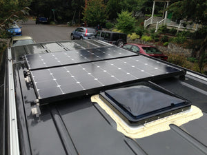 Basic RV and Van Solar Battery Charging Kit Builder