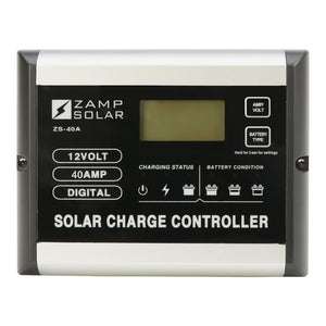 Zamp Solar 40 Amp Solar Charge Controller (Up to 680 Watt Input)