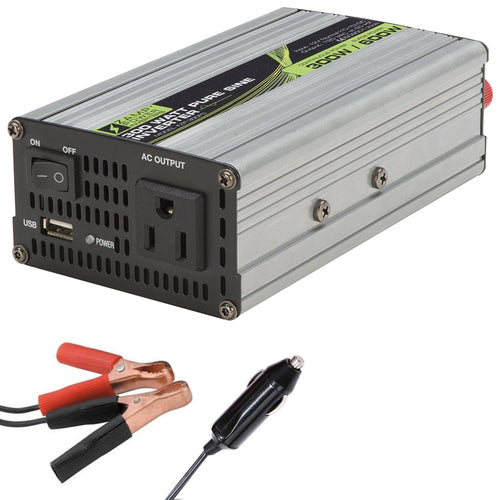 Zamp Solar 300 Watt Pure Sine Wave Power Inverter