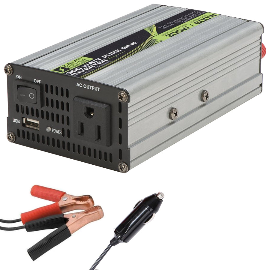 Zamp Solar 300 Watt Pure Sine Wave Power Inverter