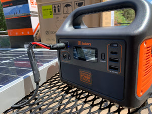 Zamp Solar 140 Watt Jackery Explorer Portable Solar Charging Kit